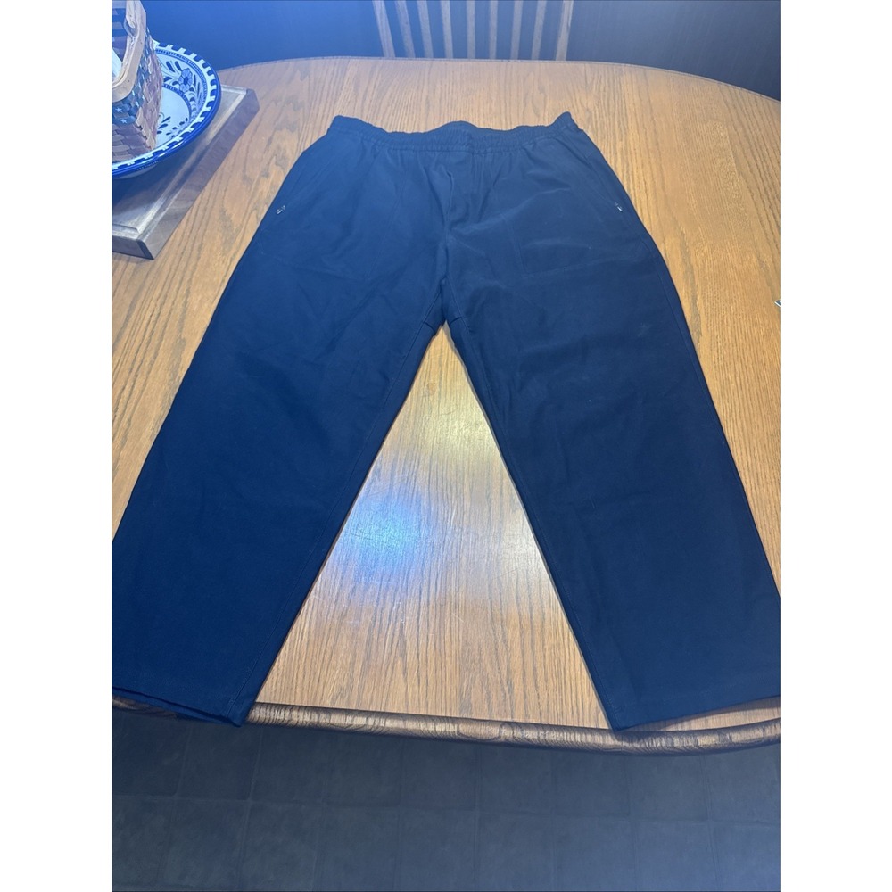Mens Xl Lululemon Black Drawstring Cargo Pants